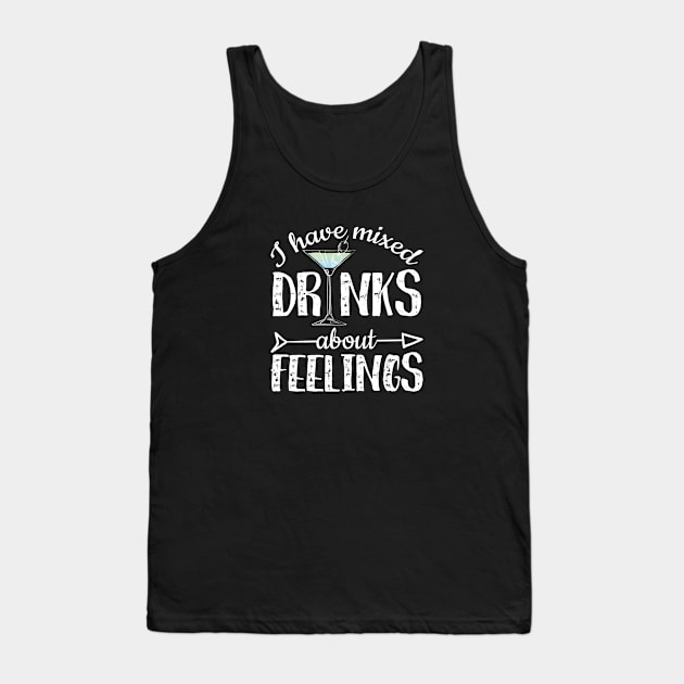 Alcohol Cocktail Longdrink Tank Top by Tobias Store